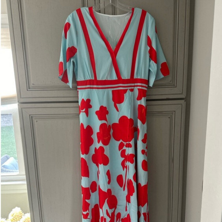JANICE - Robe Fleurie Élégante pour Femmes