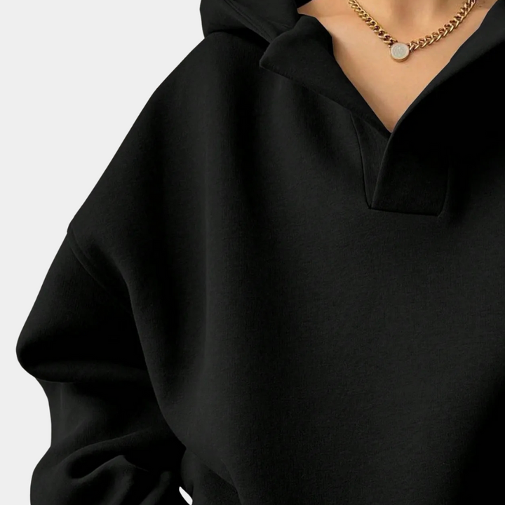 EVERLY - Sweat à Capuche Large pour Femmes