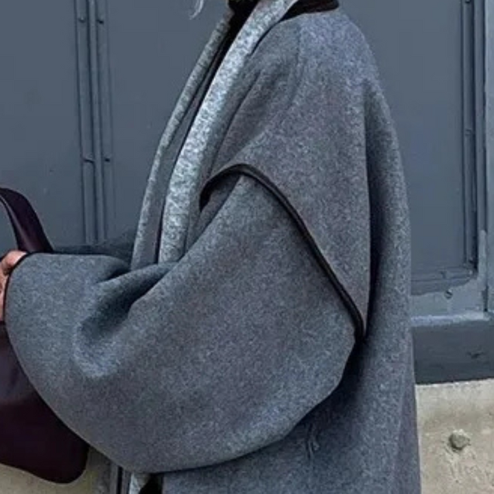 ADINA - Manteau d'Hiver Classique pour Femmes