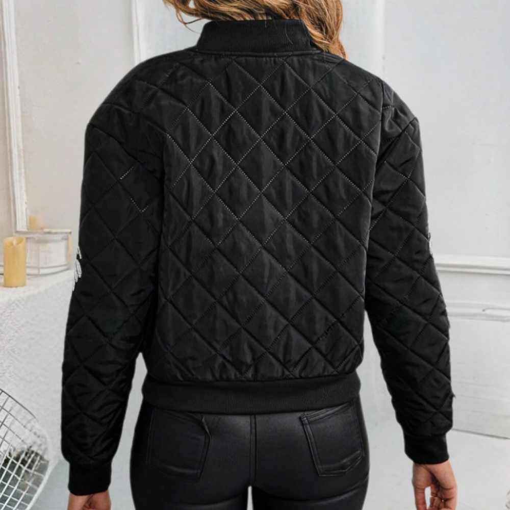 ELLA - Veste à Zip Classique pour Femmes