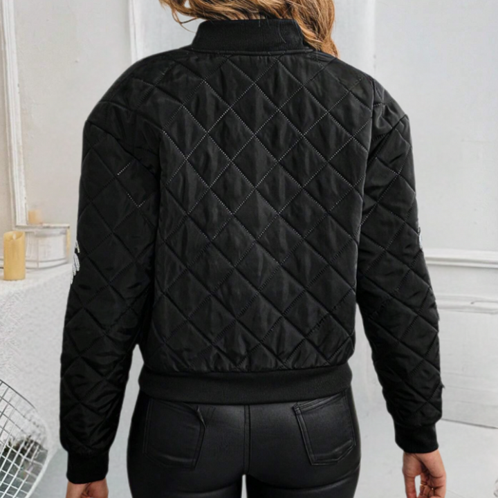 ELLA - Veste à Zip Classique pour Femmes