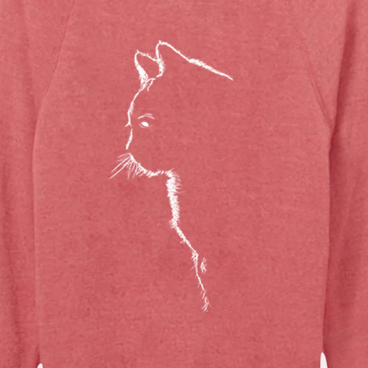 ADRIA - Pull décontracté pour femmes avec un adorable motif de chat