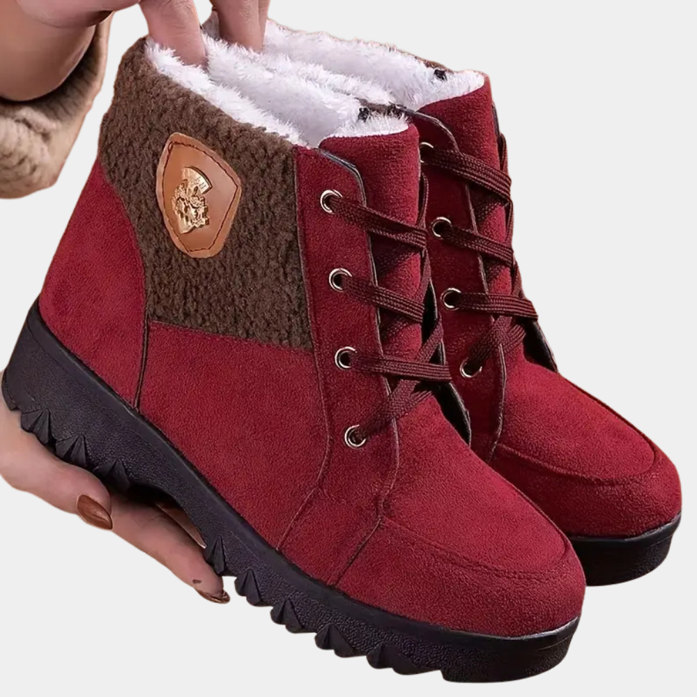 AMILA - Bottes d'Hiver Isolées et Chaudes pour Femmes