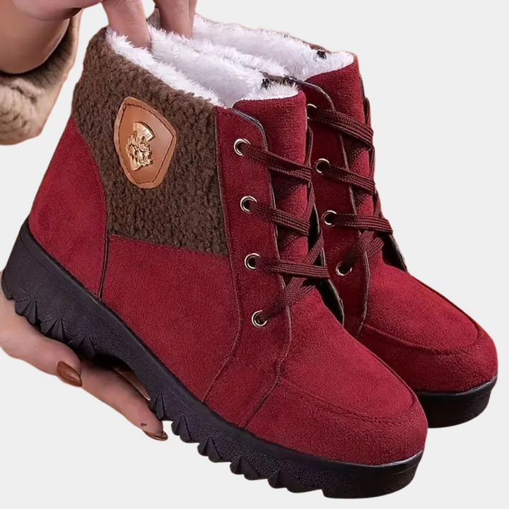 AMILA - Bottes d'Hiver Isolées et Chaudes pour Femmes