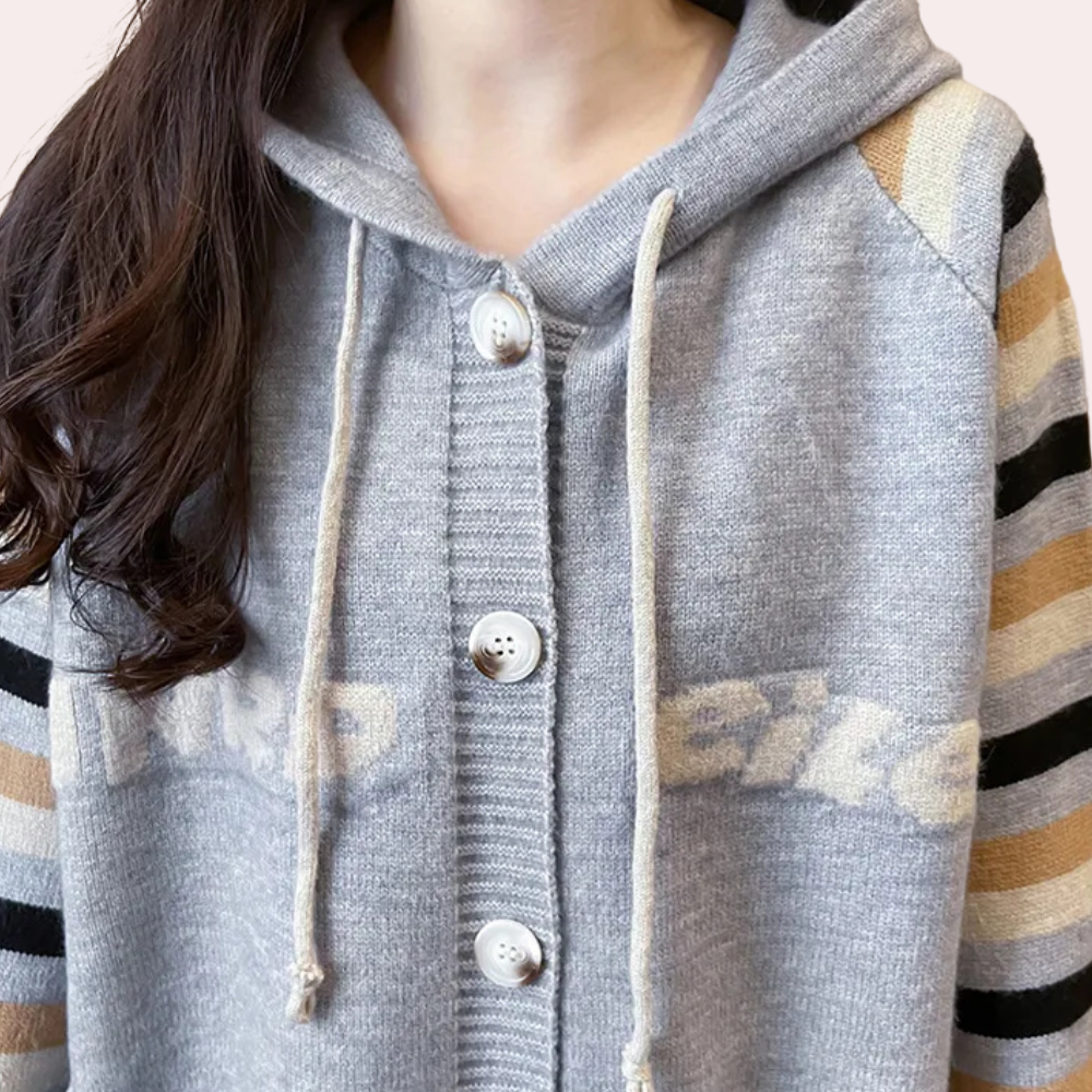 ISIDORA - Cardigan à Capuche Chaud pour Femmes
