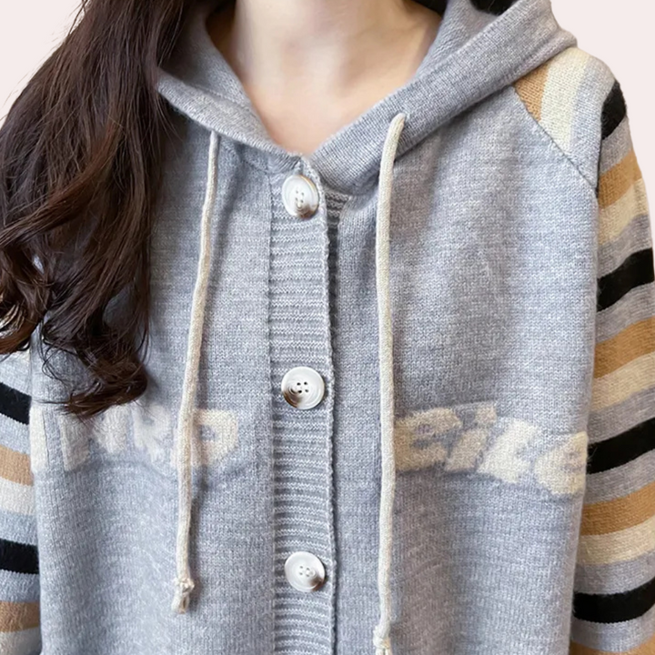 ISIDORA - Cardigan à Capuche Chaud pour Femmes