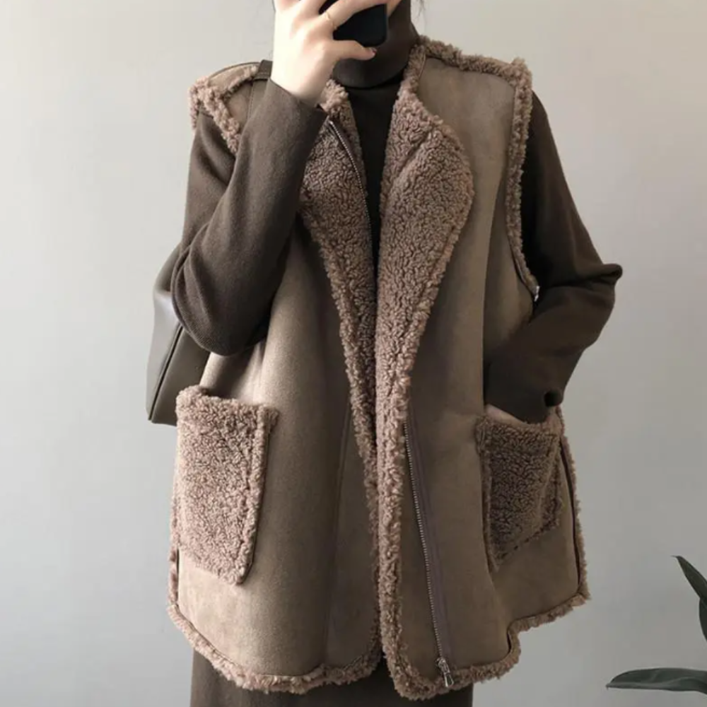 DAYYSI - Gilet Moderne pour Femmes