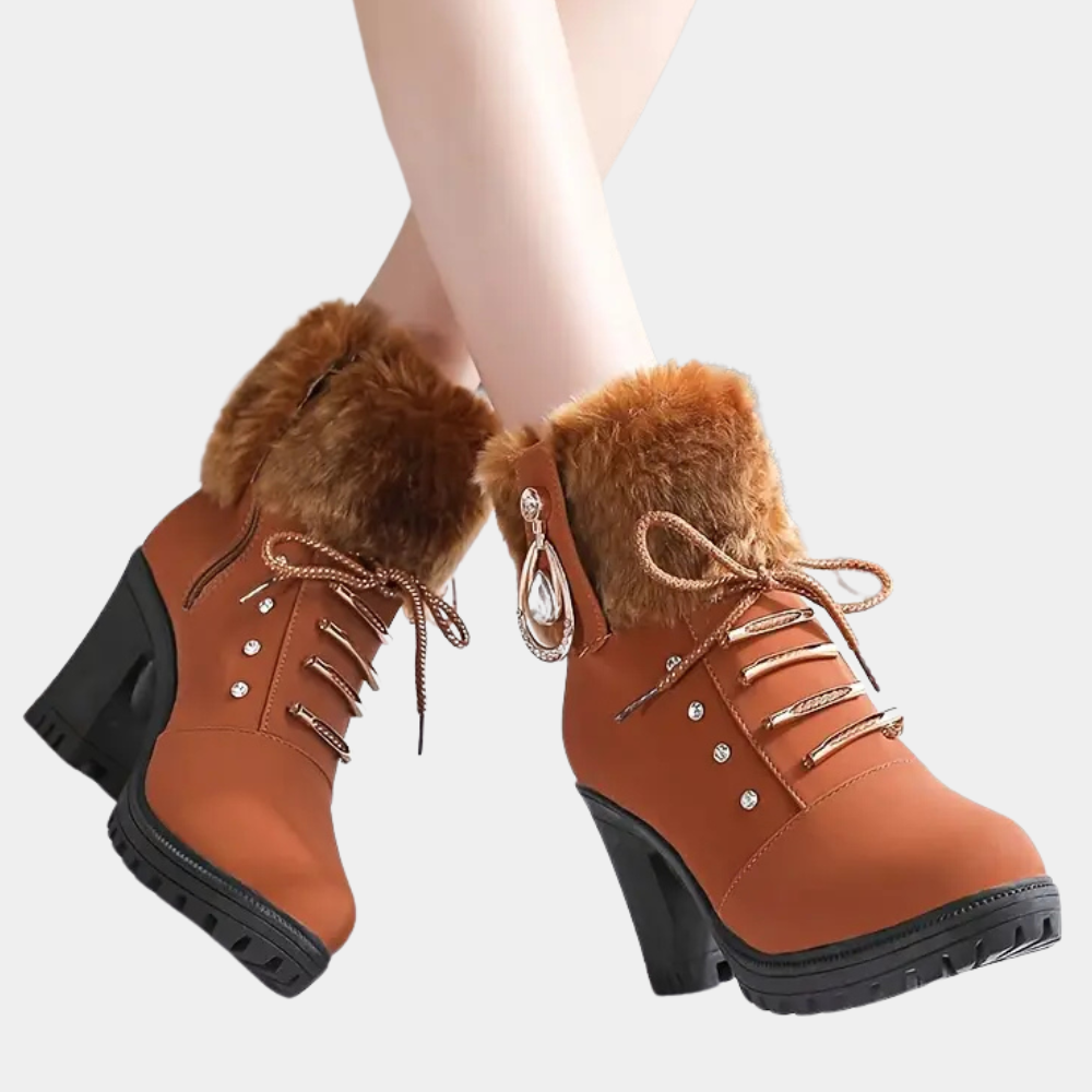MADELYN - Bottes à Talons Modernes pour Femmes