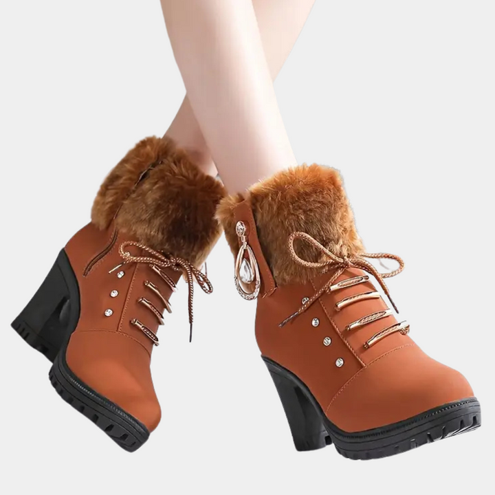 MADELYN - Bottes à Talons Modernes pour Femmes