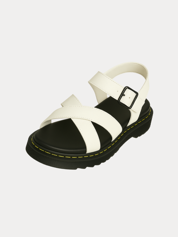 Sandales à Brides Croisées | Confort Quotidien | Style Moderne