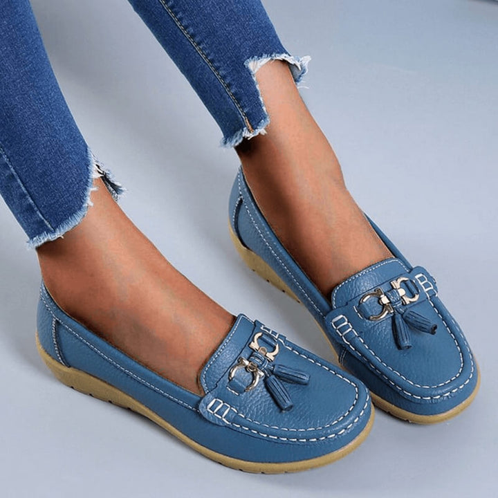 Mocassins à Glands | Semelle Confort | Style Classique