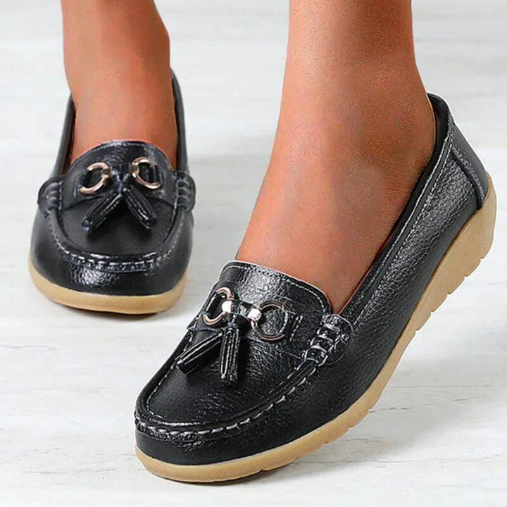 Mocassins à Glands | Semelle Confort | Style Classique