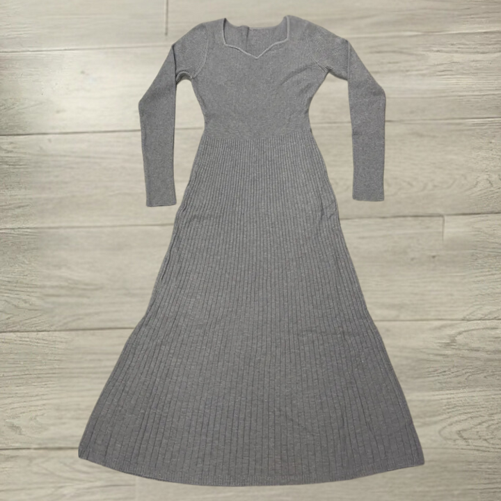 ELISA - Robe Longue Tricotée Élégante pour Femmes