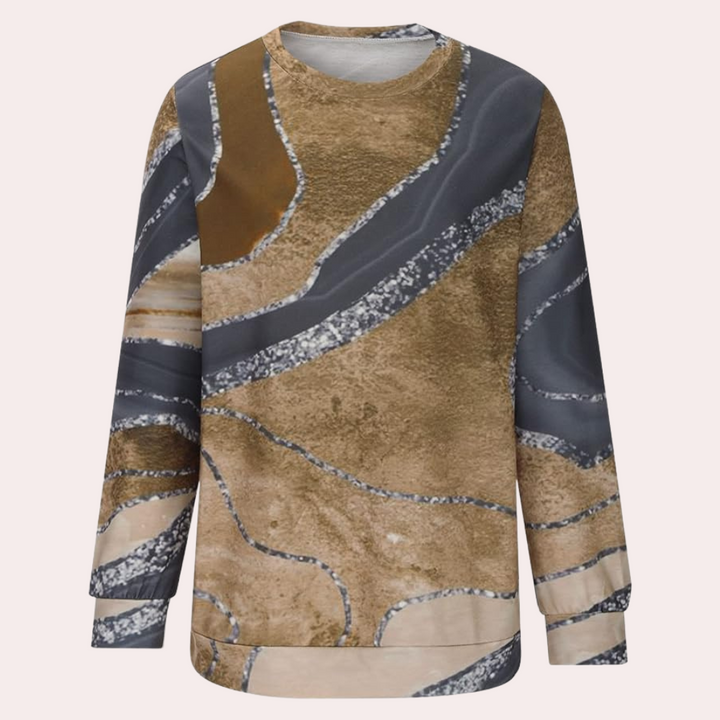 AIDE - Sweatshirt Décontracté et Élégant pour Femmes