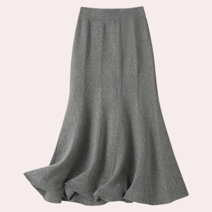 LECEA - Jupe Stylisé à Taille Haute pour Femme