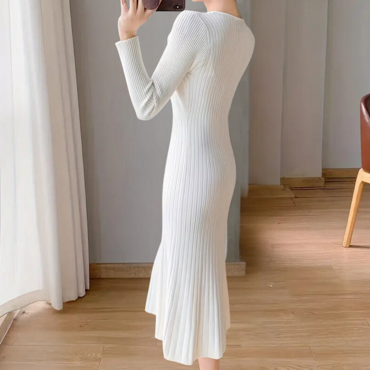 ARWENA - Robe Tricotée Élégante pour Femmes