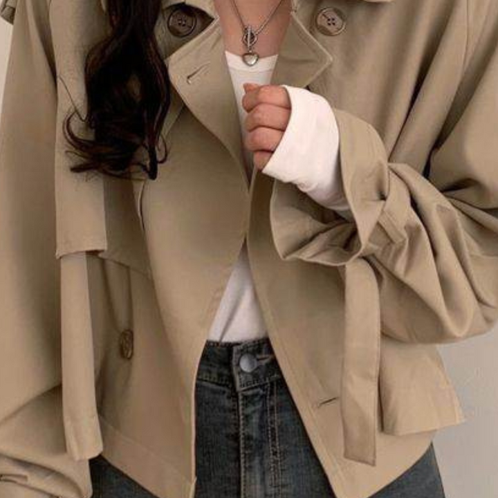 IVY - Manteau Court Décontracté pour Femmes