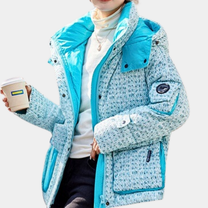 BELMA - Veste d'Hiver Décontracté pour Femmes