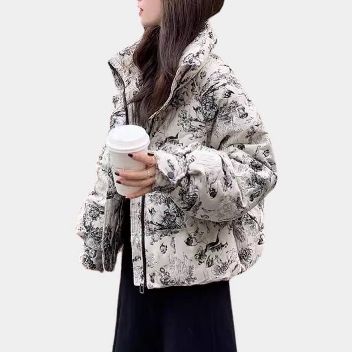 ADILA - Manteau d'Hiver Classique pour Femmes