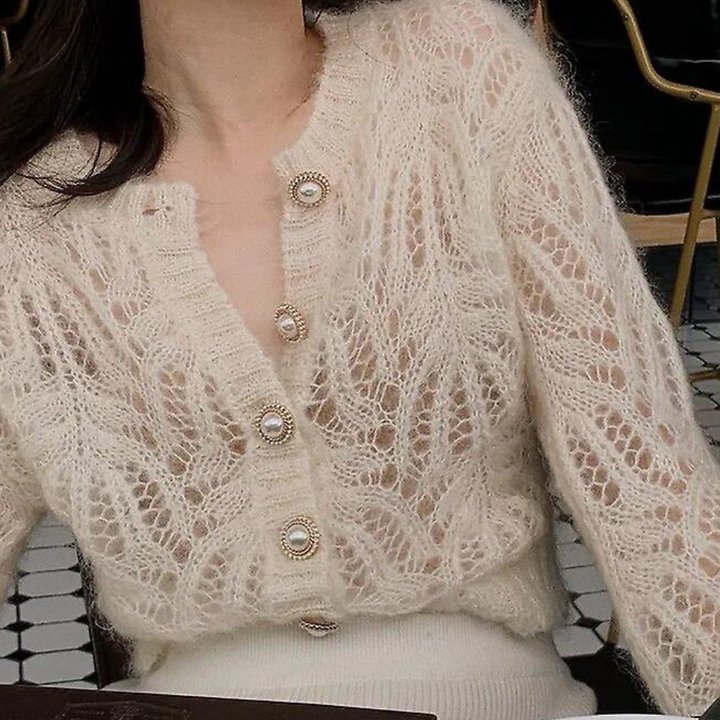 AELIN - Pull Tricoté Aéré Élégant pour Femmes