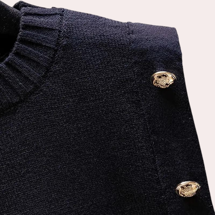 CAROL - Gilet Chaud en Tricot pour Femmes