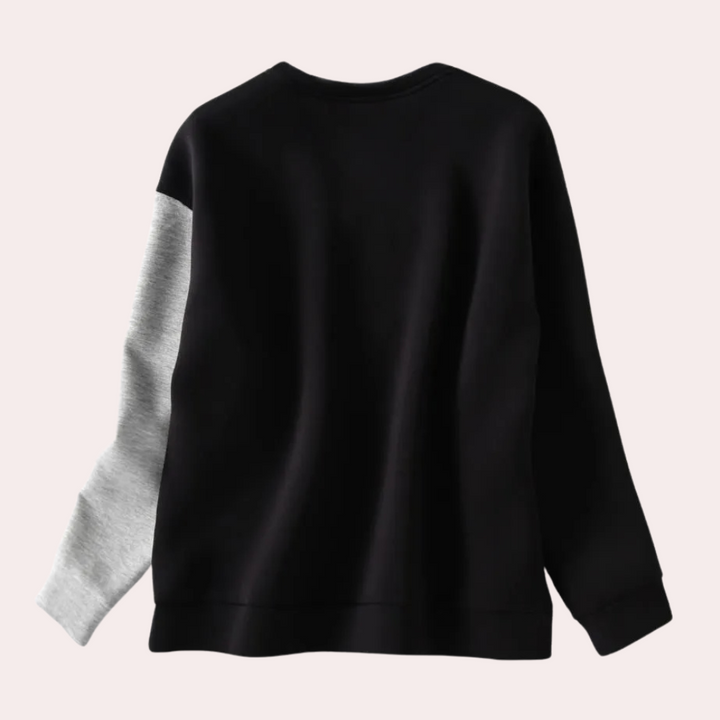 JEASELLE - Sweatshirt Tendance en Dentelle pour Femmes
