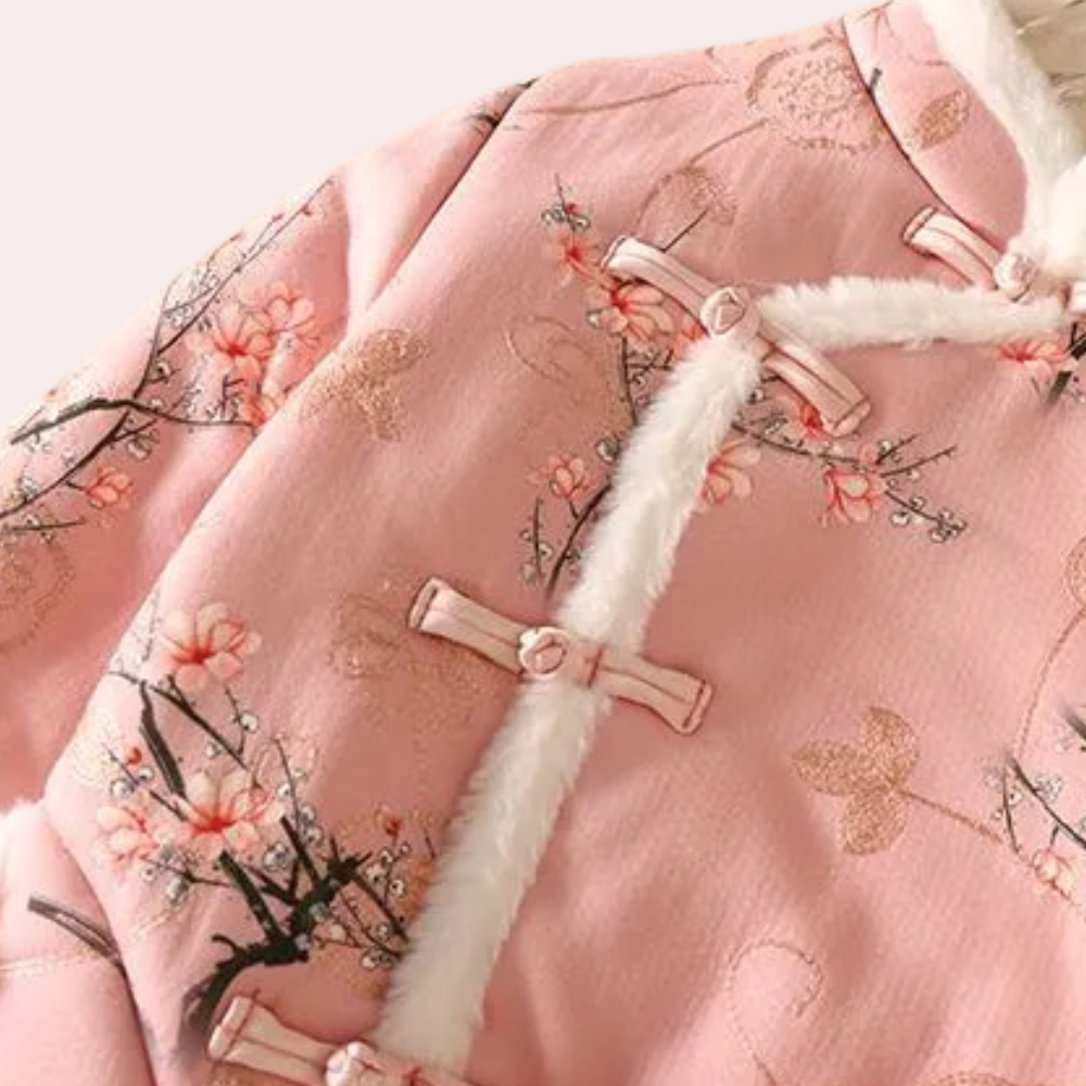 ESMARIA - Veste Florale Douce et Tendance pour Femmes