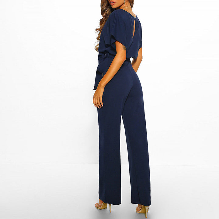 Combinaison Élégante à Ceinture | Confort et Style | Look Polyvalent