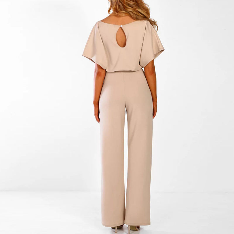 Combinaison Élégante à Ceinture | Confort et Style | Look Polyvalent