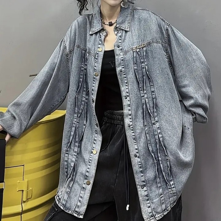 AIRIS - Veste en Denim Moderne pour Femmes