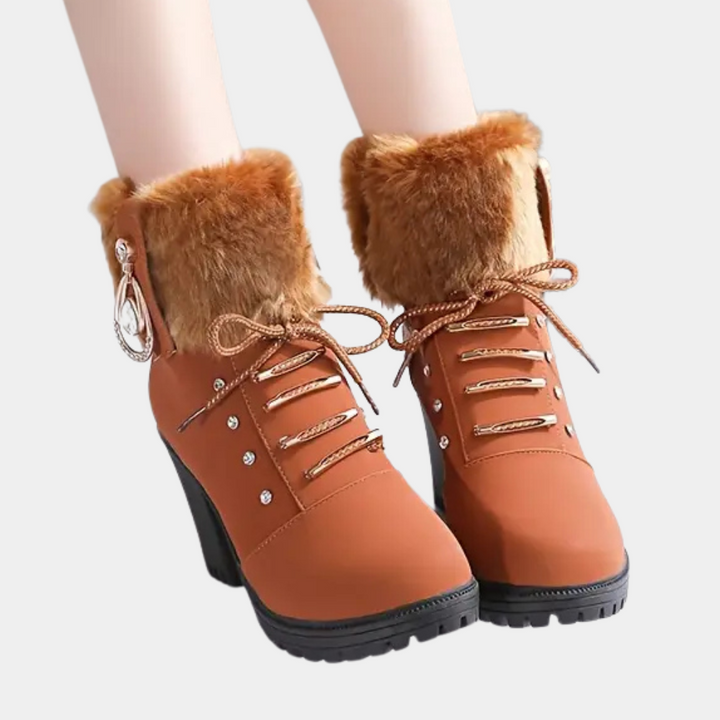 MADELYN - Bottes à Talons Modernes pour Femmes