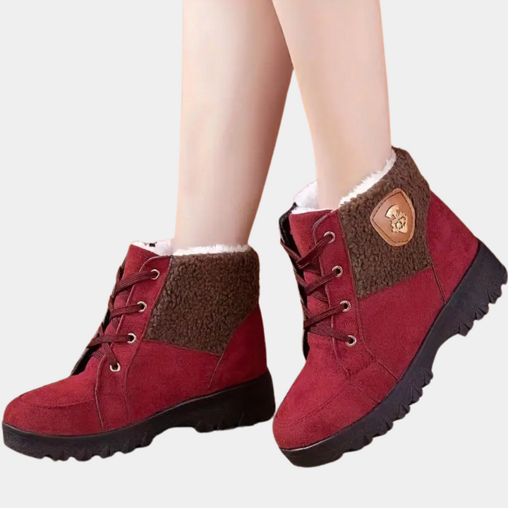 AMILA - Bottes d'Hiver Isolées et Chaudes pour Femmes