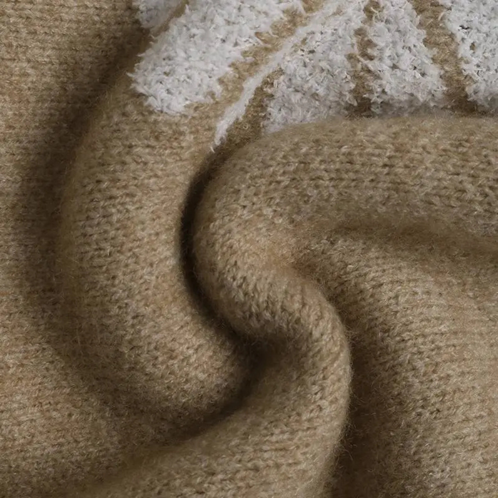 MARLEY - Pull Tricoté à Fleurs Élégant pour Femmes