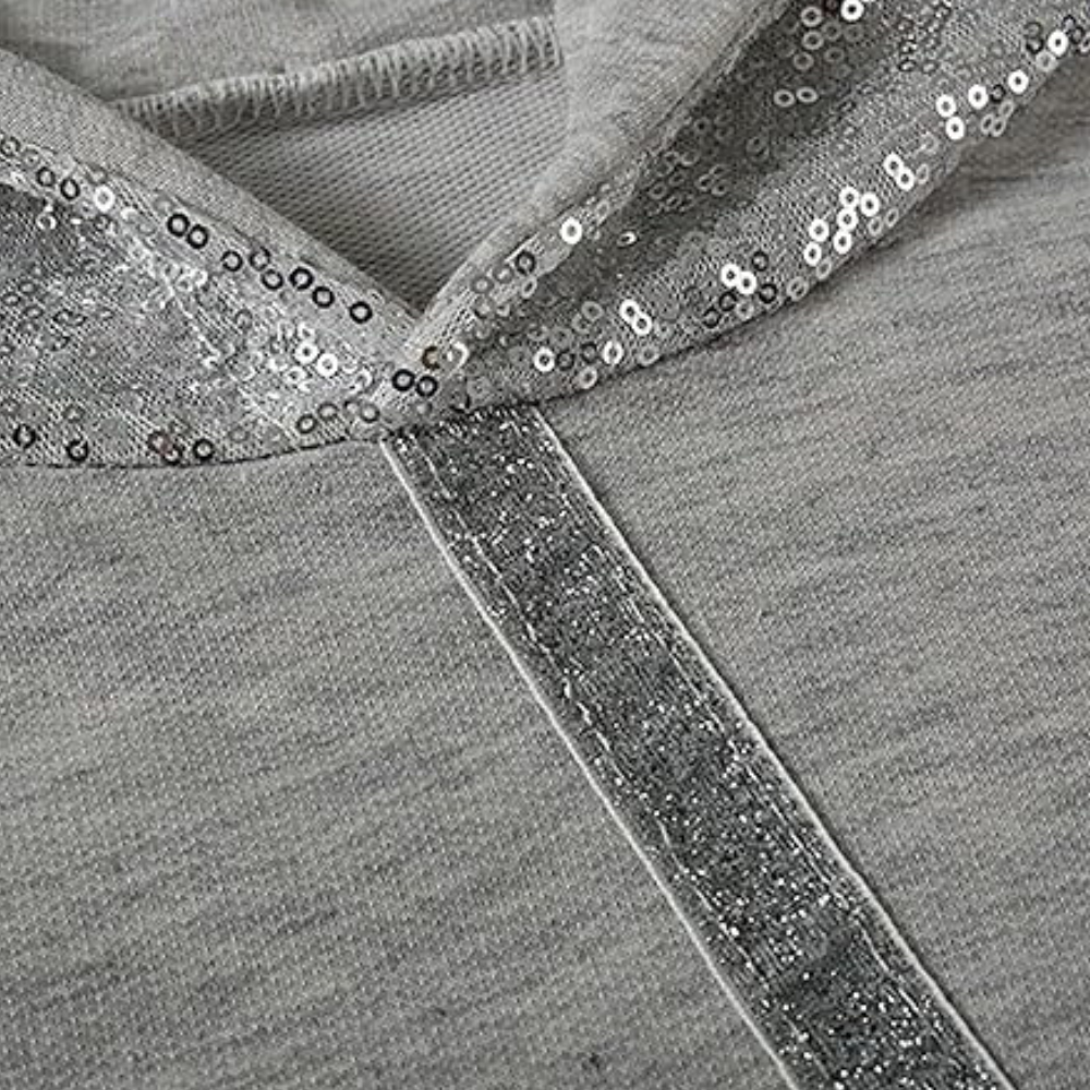 TATIA - Sweat à Capuche Éblouissant pour Femmes