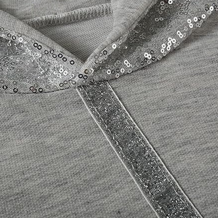 TATIA - Sweat à Capuche Éblouissant pour Femmes