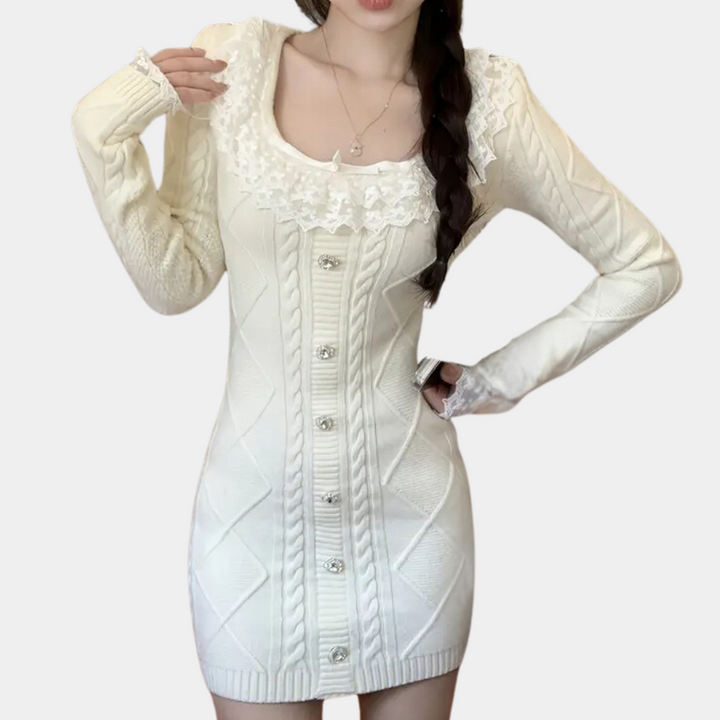 JOANNA - Robe Tricotée Élégante pour Femmes