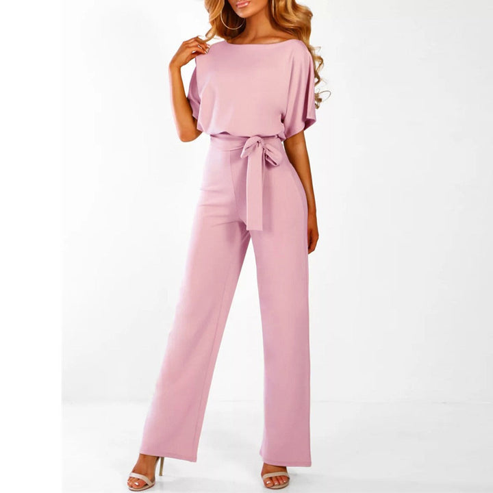 Combinaison Élégante à Ceinture | Confort et Style | Look Polyvalent