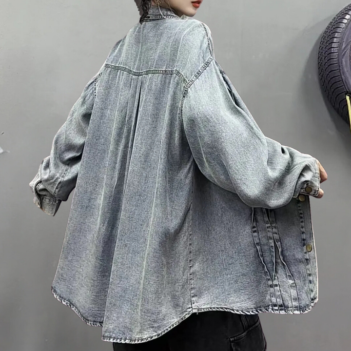 AIRIS - Veste en Denim Moderne pour Femmes