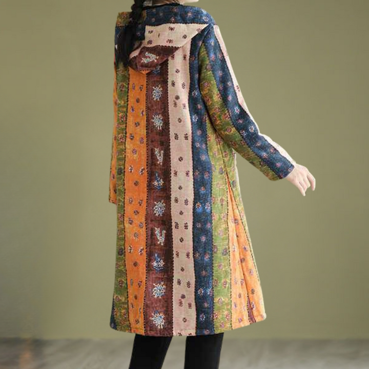 ARIANA - Manteau Classique d'Hiver à Capuche pour Femmes