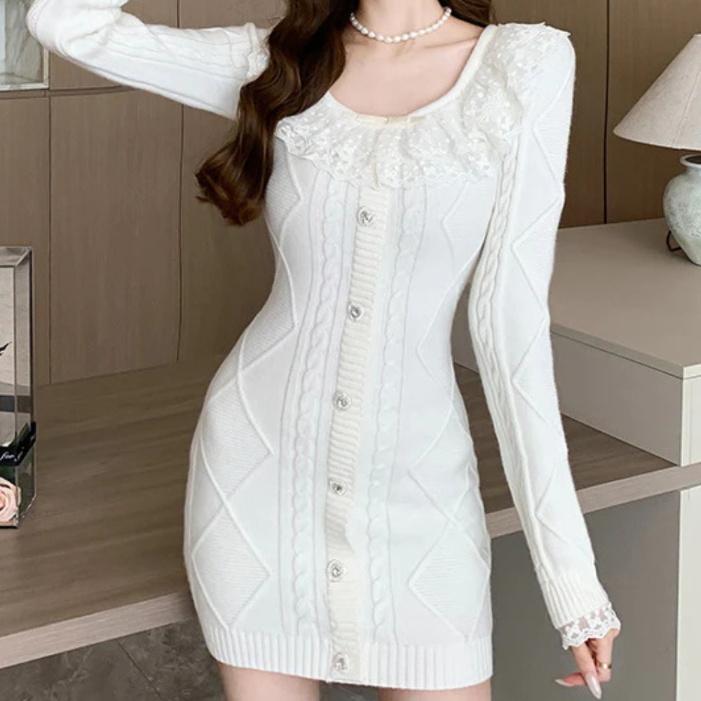 JOANNA - Robe Tricotée Élégante pour Femmes
