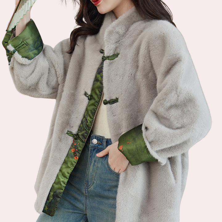 ELMIRA - Manteau Élégant et Chaleureux pour Femmes