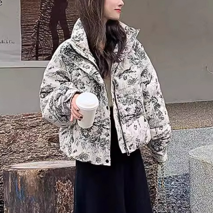 ADILA - Manteau d'Hiver Classique pour Femmes