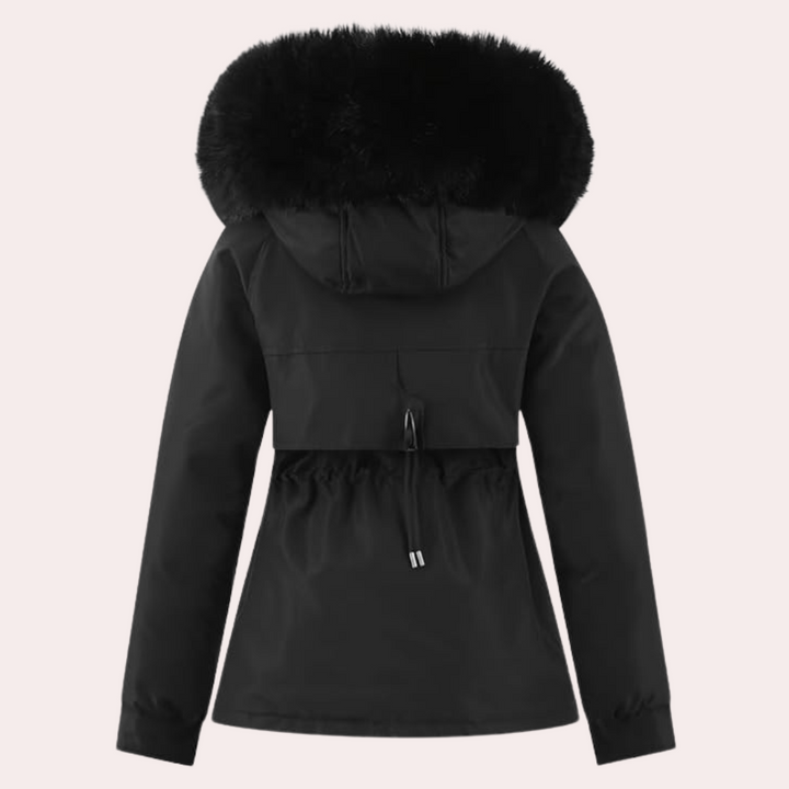 BELLA - Veste d'Hiver à Capuche Décontracté pour Femmes