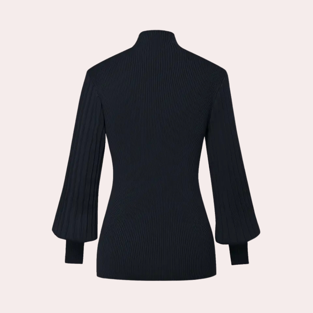 CHARIBEL - Cardigan en Tricot Classe avec Fermeture Boutonnée pour Femmes