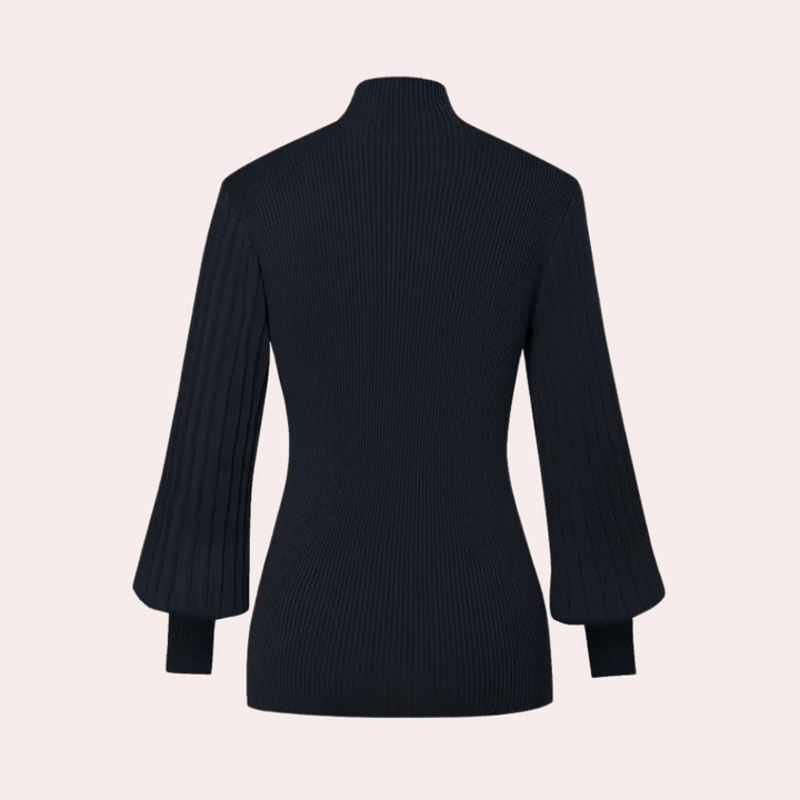 CHARIBEL - Cardigan en Tricot Classe avec Fermeture Boutonnée pour Femmes