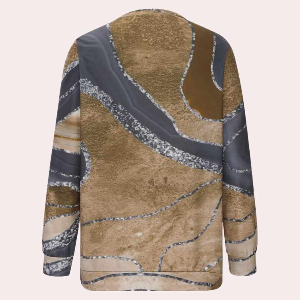 AIDE - Sweatshirt Décontracté et Élégant pour Femmes