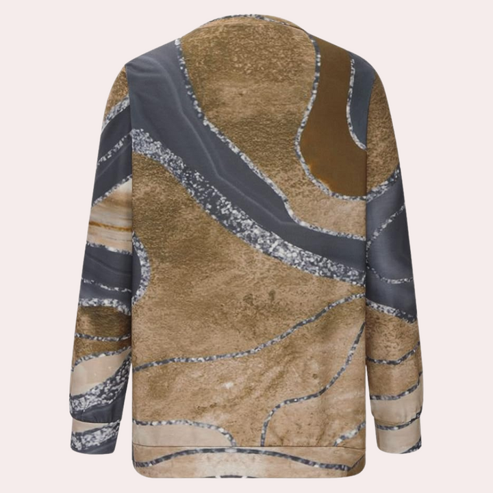 AIDE - Sweatshirt Décontracté et Élégant pour Femmes