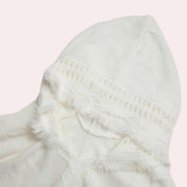 MIRIANA - Pull à capuche et châle pour femmes