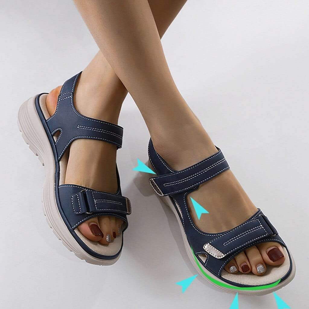 Sandales Confort Scratch | Semelle Épaisse | Légères & Pratiques