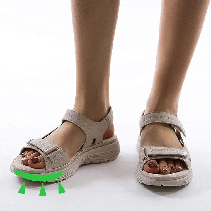 Sandales Confort Scratch | Semelle Épaisse | Légères & Pratiques